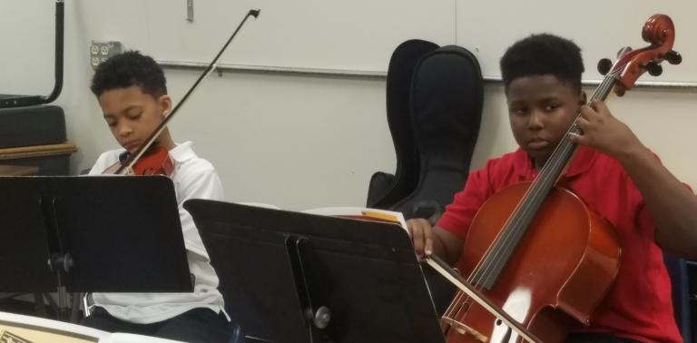 Viola and Cello