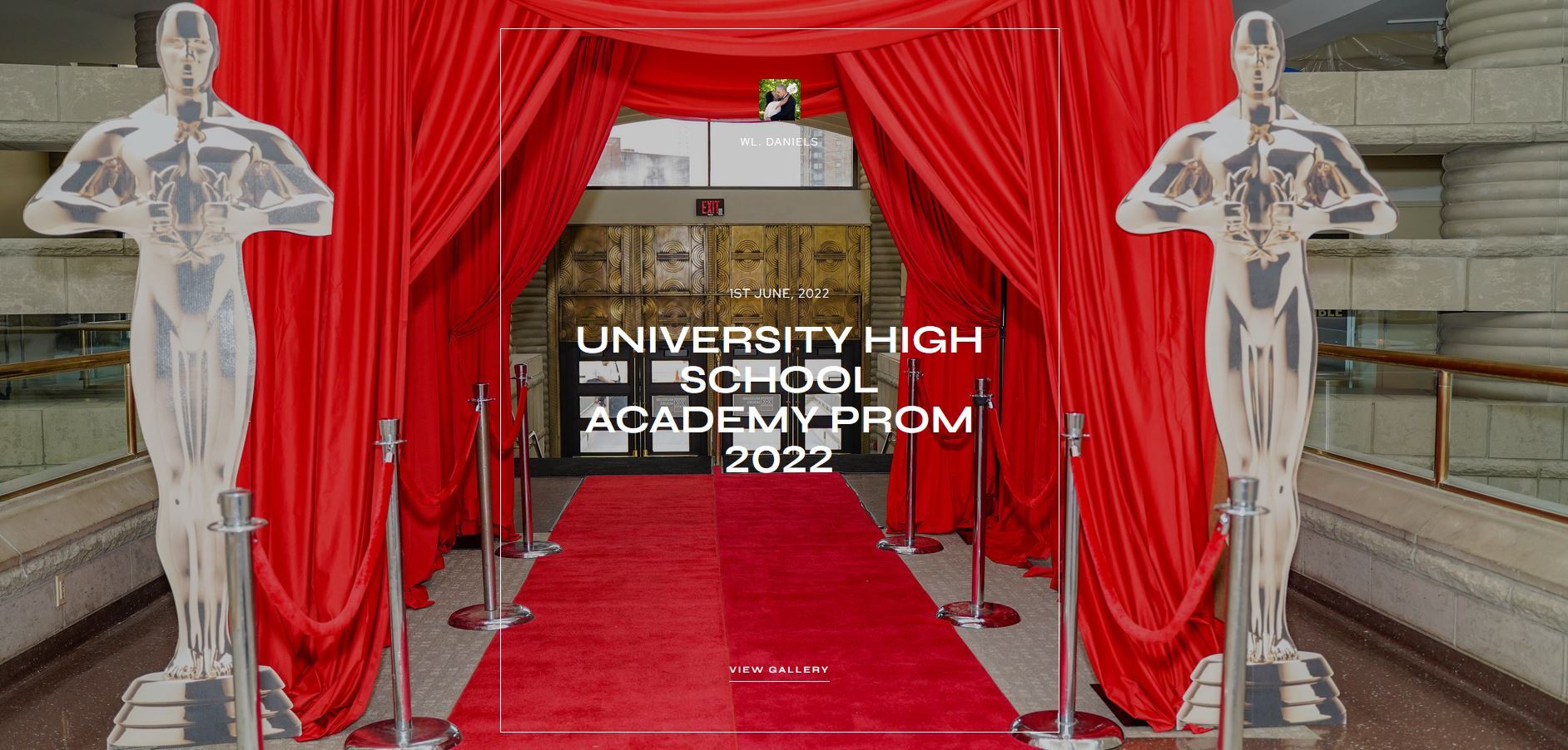 U 2022 Prom Entrance Cover Photo