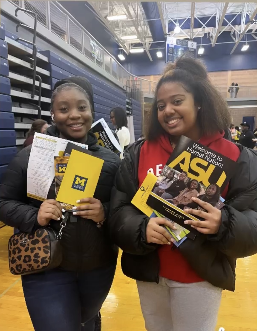 UHSA Students at the A&T College Open House
