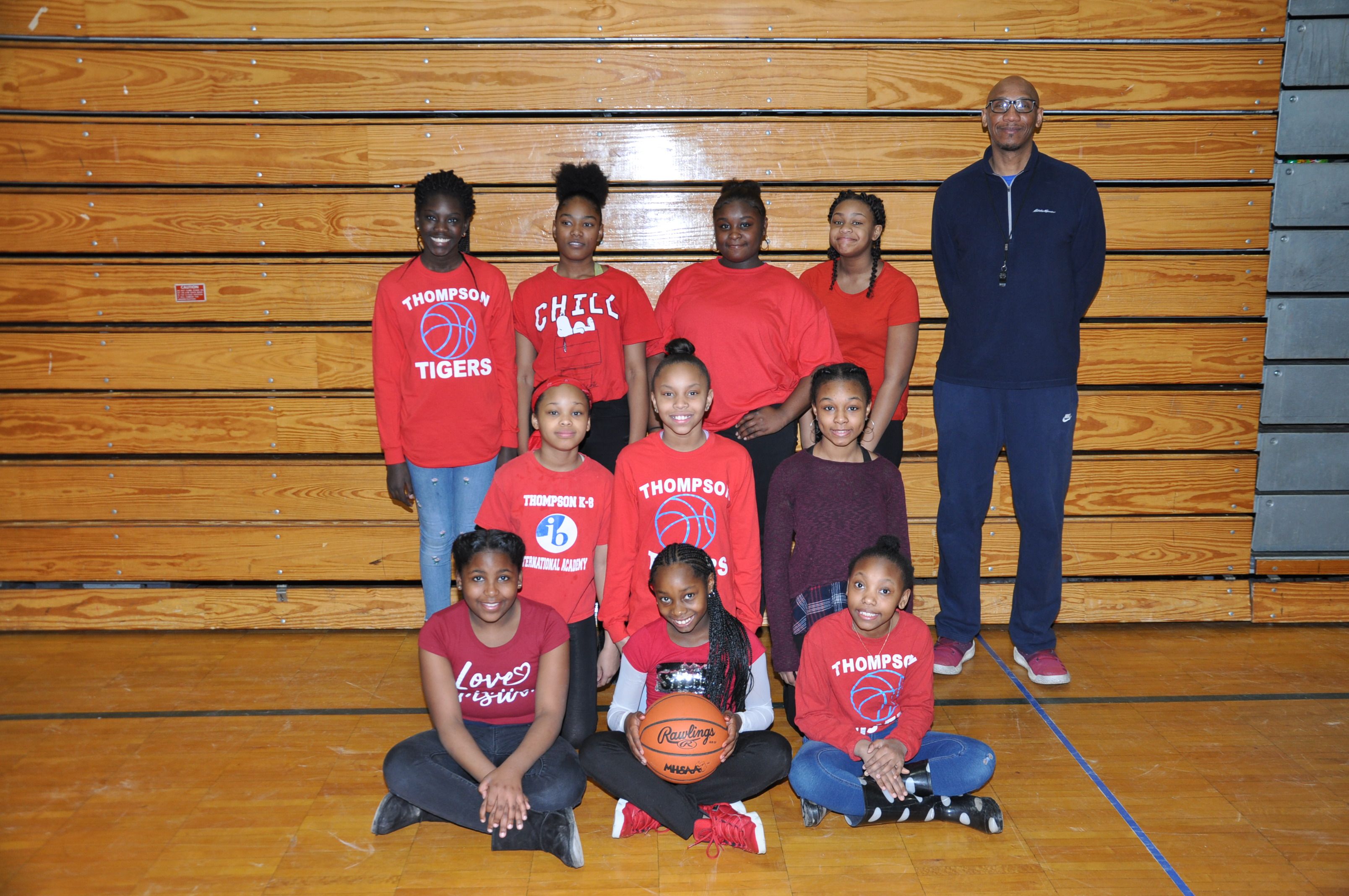 5-6 Grade Girl's Basketball Team