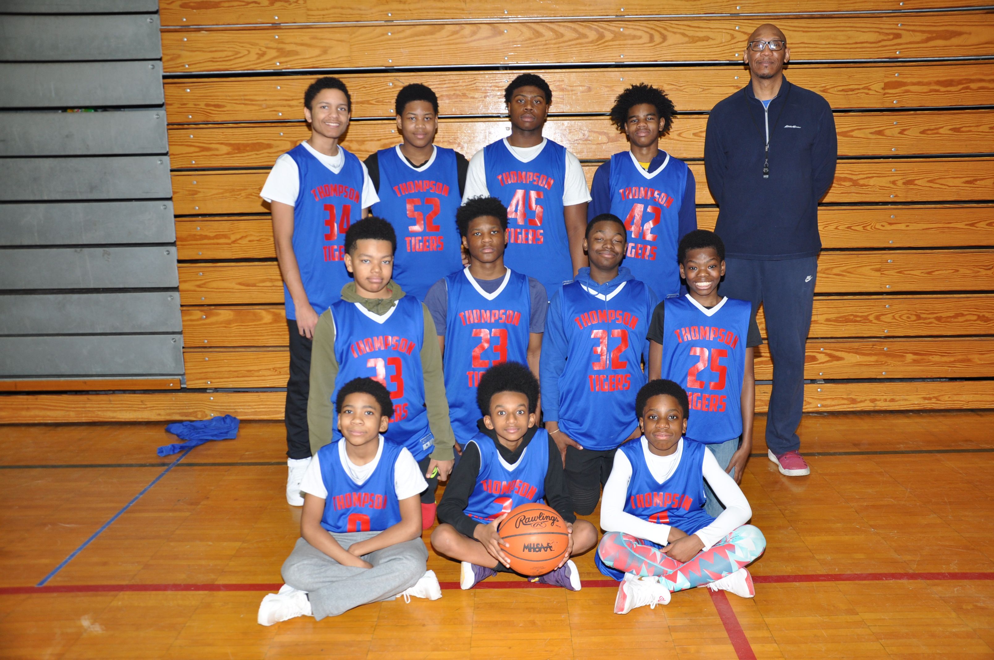 7-8 Grade Boy's Basketball Team