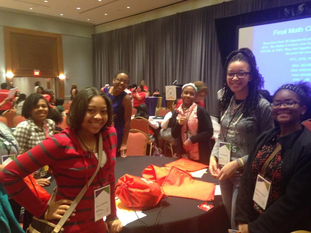 Levey students win Math and Engineering Contests at Women of Color in STEM Conference