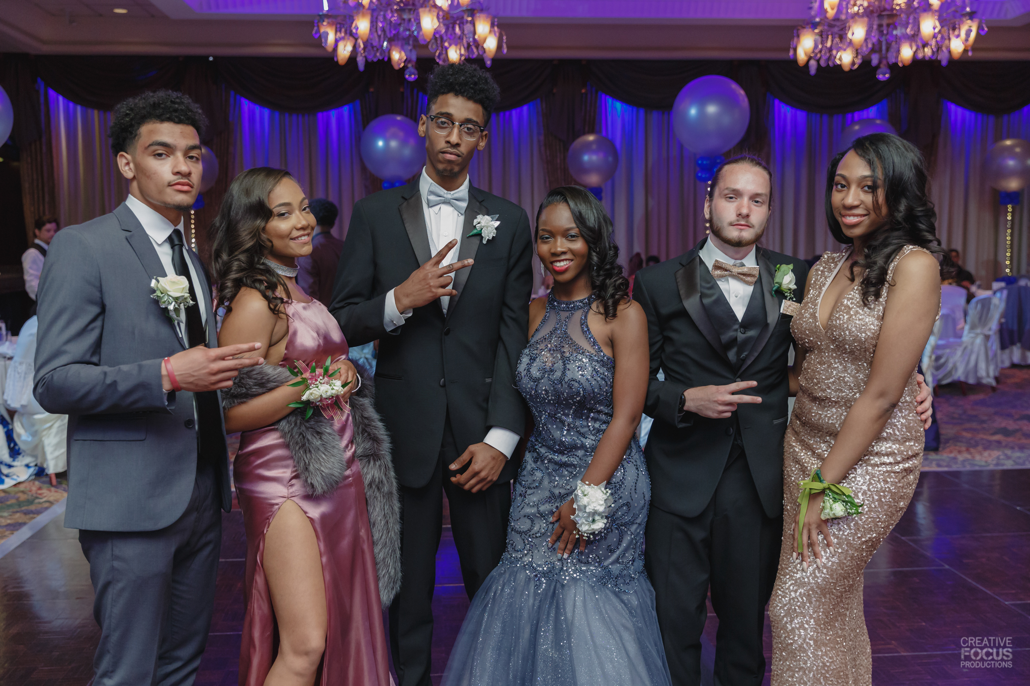UHSA Prom 2018 Group Shot