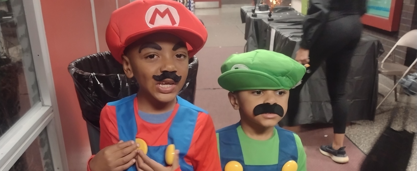 Mario and Luigi at Oktoberfest