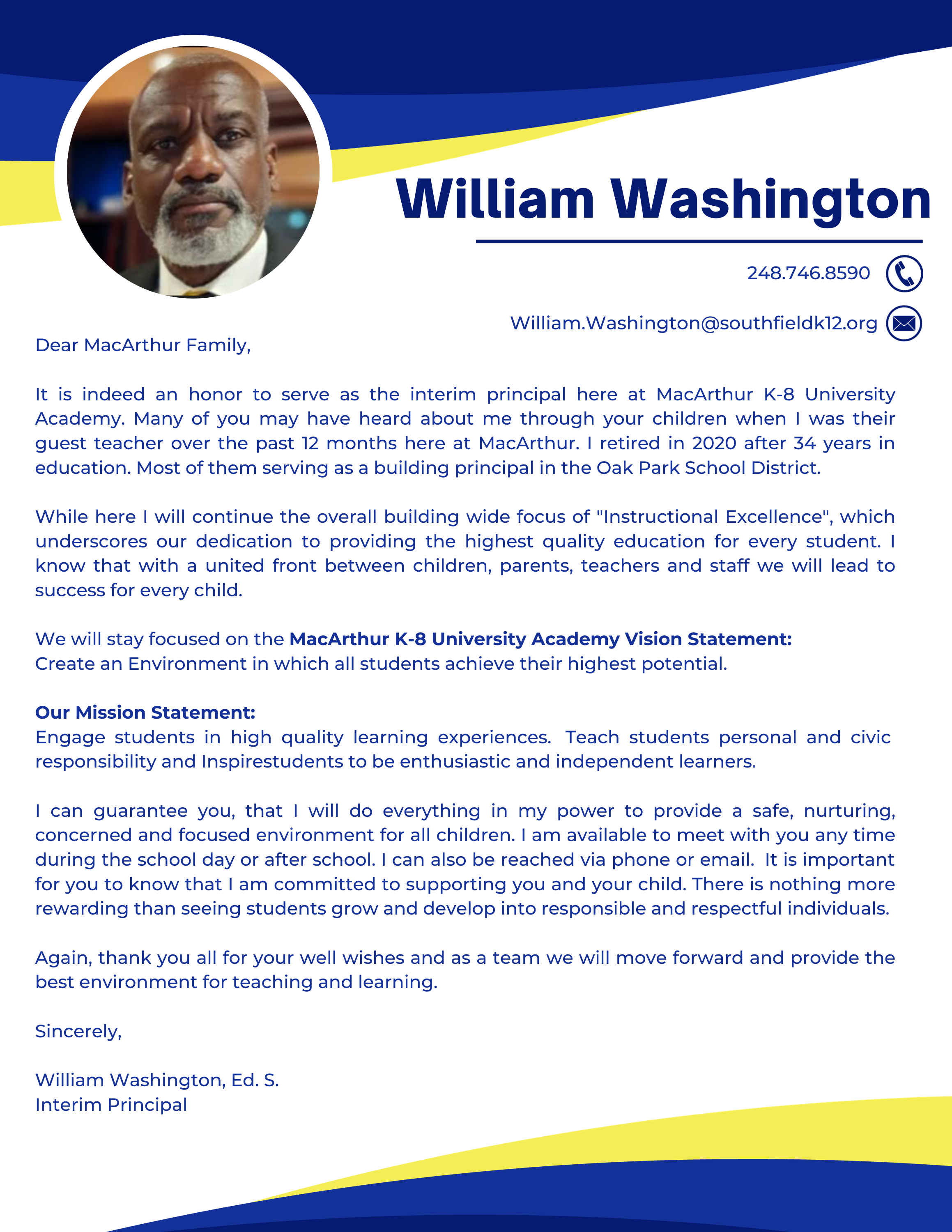 Mr. William Washington